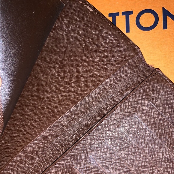 Vintage Louis Vuitton Damier Ebene Long Wallet